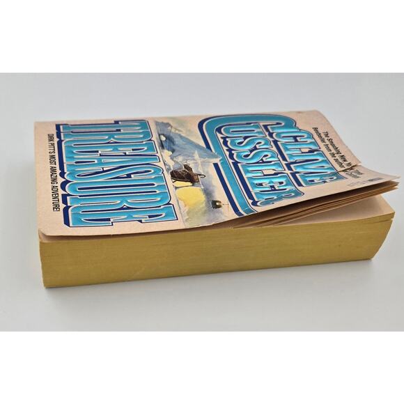 Treasure by Clive Cussler Character Dirk Pitt Adventure Mystery Thriller - Picture 3 of 8